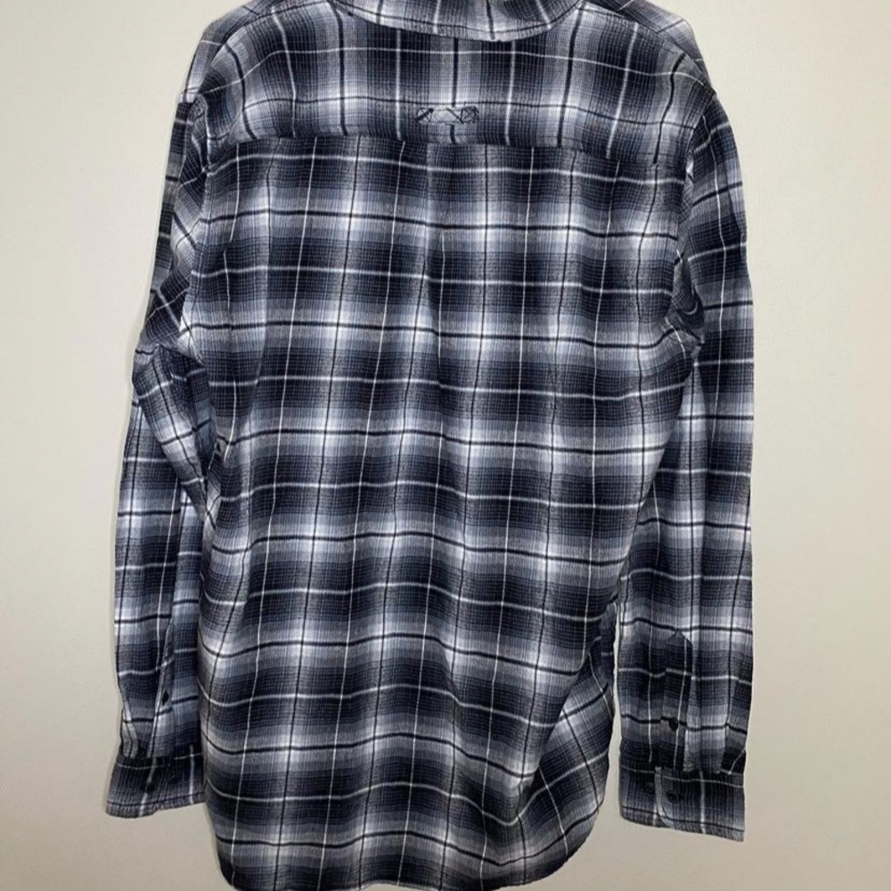 Black and white flannel